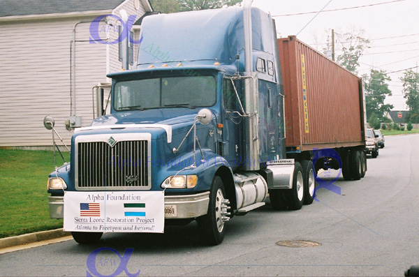 Container shipment photo